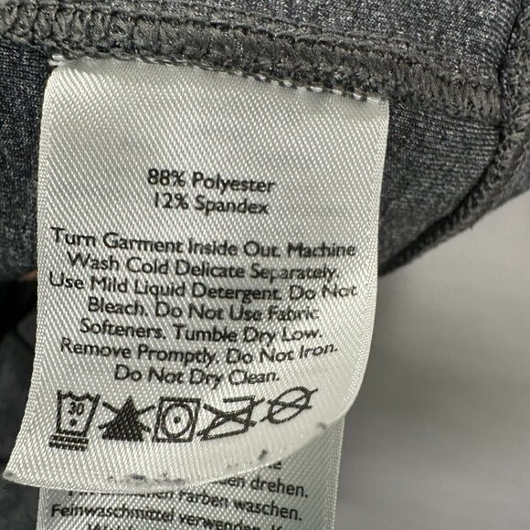 Eddie Bauer Pants Women’s Small Compression Gray Waistband Pocket Zip Pockets - Picture 13 of 13